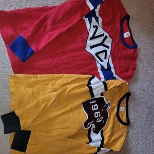 Gap boys long sleeve shirts